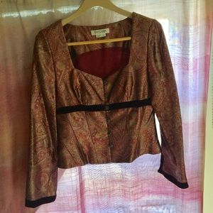 Kay Unger jacket/blouse like new